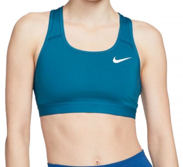 Women's bra Nike Dri-Fit Swoosh Band Bra Non Pad - marina/marina/white