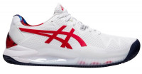 Męskie buty tenisowe Asics Gel-Resolution 8 Clay L.E. - white/classic red