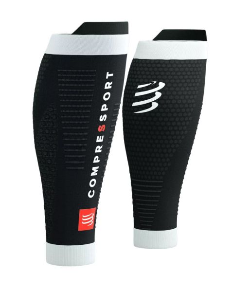 Kompressziós ruházat Compressport R2 3.0 Calf Sleeves 2P - Fekete