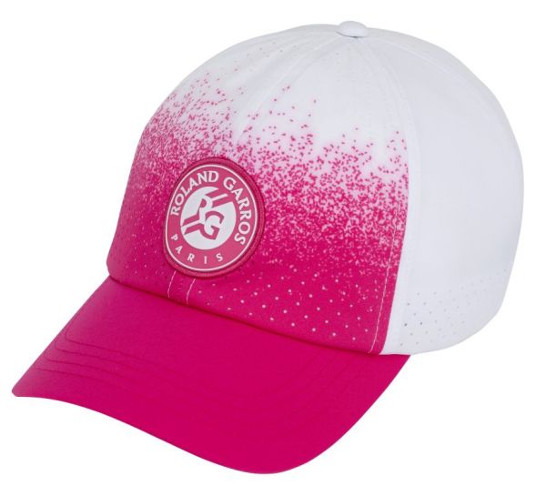 Čepice Roland Garros Casquette Graphic - Bílý, Růžový