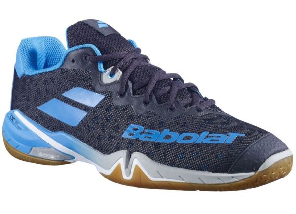 Chaussures de badminton/squash pour hommes Babolat Shadow Tour Men - black/blue