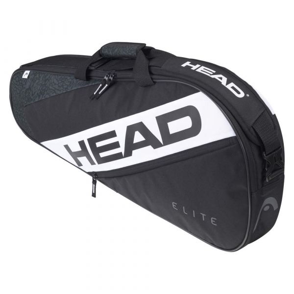 Tenisz táska Head Elite 3R - black/white