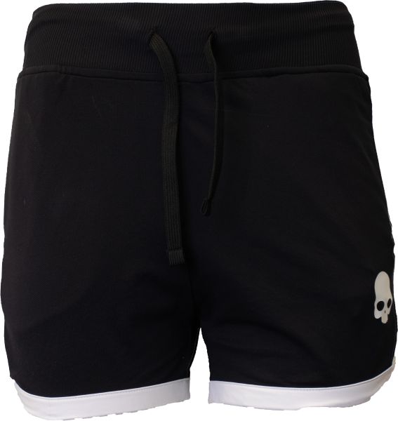 Pantaloncini da tennis da donna Hydrogen Tech Shorts - black/white
