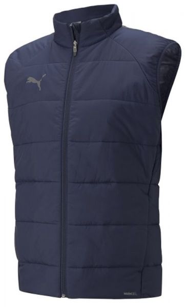 Pánská tenisová vesta Puma Team Liga Vest Jacket - peacoat