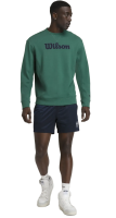 Muška sportski pulover Wilson Parkside Crew - field green Muška sportski pulover Wilson Parkside Crew - field green