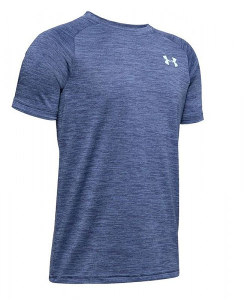 Тениска за момчета Under Armour Boys UA Tech 2.0 T-Shirt - blue ink