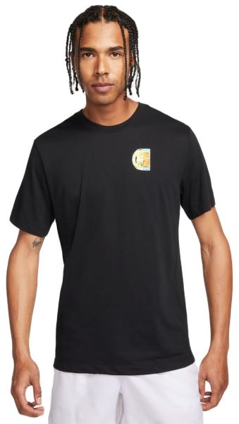Férfi póló Nike Court Dri-Fit T-Shirt Open - black