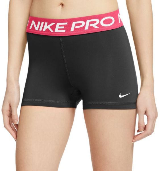 Γυναικεία Σορτς Nike Pro 365 Short 3in - Μαύρος