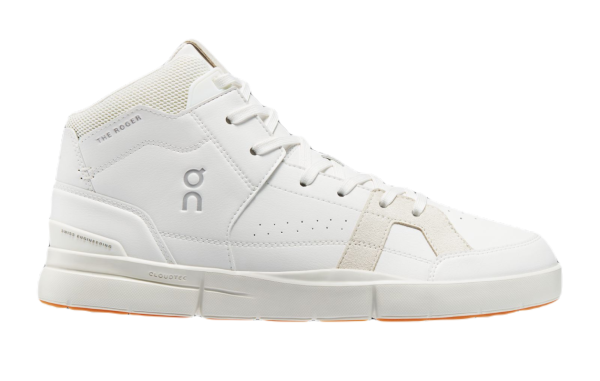 Sneakers pour hommes ON The Roger Clubhouse Mid - white/sand