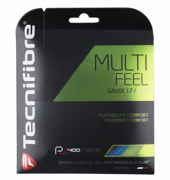 Corde De Raquette Tennis Tecnifibre Duramix 1.25 Mm - Polyester/Polyamide - Contrôle & Confort