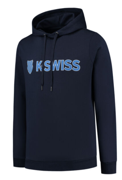 Herren Tennissweatshirt K-Swiss Tac Essentials Hooded Sweat - navy