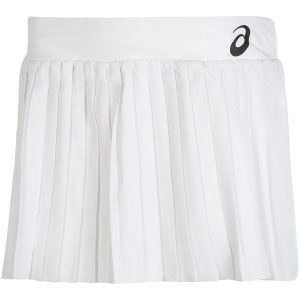Falda de tenis para mujer Asics Match W Pleats Skort - brilliant white