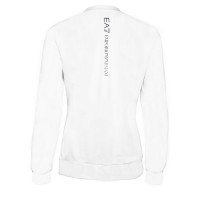 Ženski sportski pulover EA7 Woman Jersey Sweatshirt - white Ženski sportski pulover EA7 Woman Jersey Sweatshirt - white
