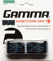 Tenisz markolat - csere Gamma Honeycomb Grip 1P - black/blue