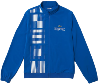 Meeste dressipluus Lacoste SPORT x Novak Djokovic Track Jacket - blue/white