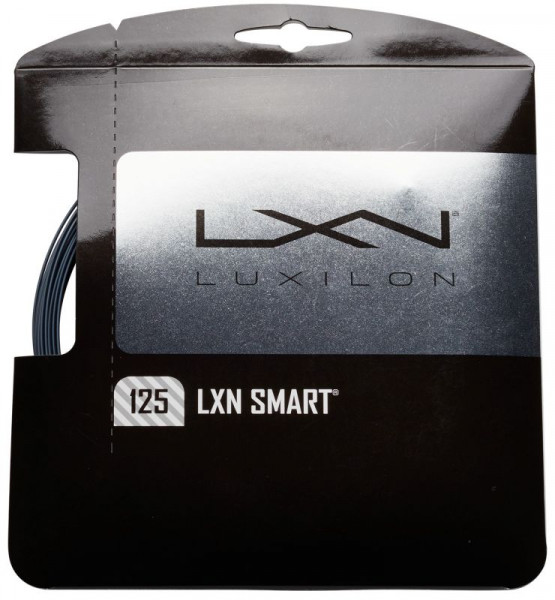 Tenisový výplet Luxilon Smart (12,2 m) - black/white matt