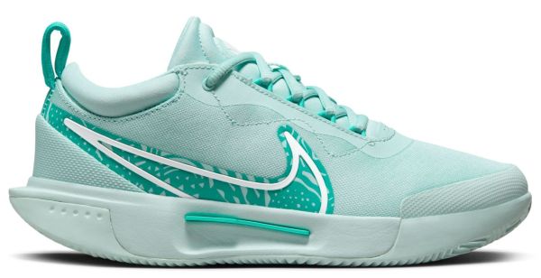 Damen-Tennisschuhe Nike Zoom Court Pro Clay - jade ice/white/clear jade