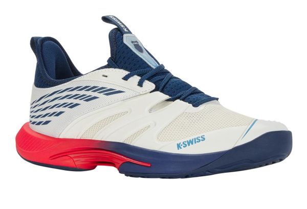Męskie buty tenisowe K-Swiss Speed Trac - blanc de blanc/blue opal/lollipop