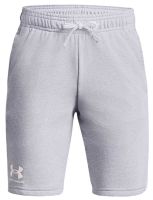 Jungen Shorts Under Armour Boys' UA Rival Terry Shorts - mod gray light heather/white