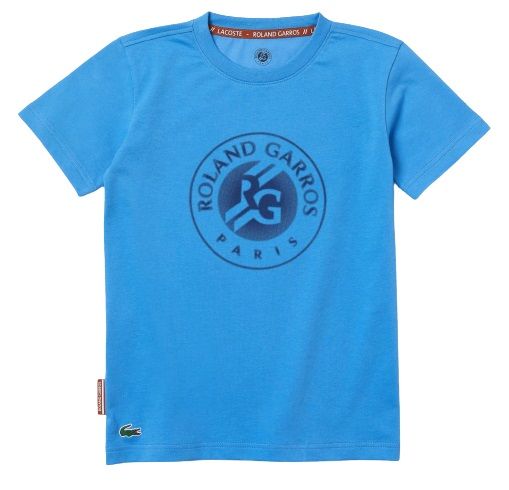  Lacoste Roland Garros Boy T-Shirt - blue/navy blue