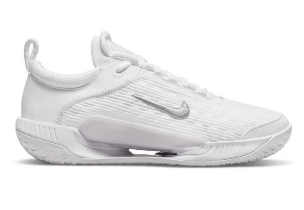Sieviešu tenisa apavi Nike Zoom Court NXT - white/metallic silver/grey fog
