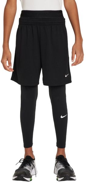Boys' trousers Nike Kids Pro Dri-Fit Tight Leggings - Black