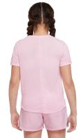 Majica kratkih rukava za djevojčice Nike Dri-Fit One Short Sleeve Top GX - pink foam/elemental pink Majica kratkih rukava za djevojčice Nike Dri-Fit One Short Sleeve Top GX - pink foam/elemental pink
