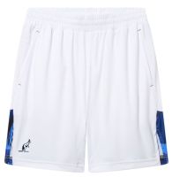 Shorts de tennis pour hommes Australian Scribble Block in Ace - Blanc