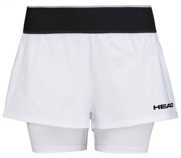 Damen Tennisshorts Head Dynamic Shorts W - white