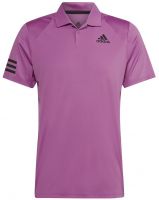 Tricouri polo bărbați Adidas Club 3STR Polo - semi pulse lilac