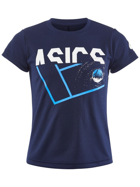 T-krekls zēniem Asics Tennis B Kids GPX Tee - peacoat
