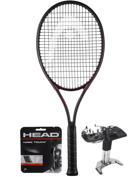 Racchetta Tennis Head Prestige MP + corda + servizio di racchetta