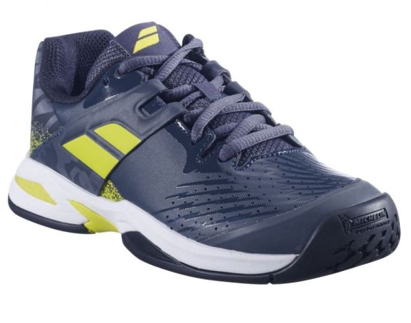 Chaussures de tennis pour juniors Babolat Propulse All Court Junior Boy - grey/aero