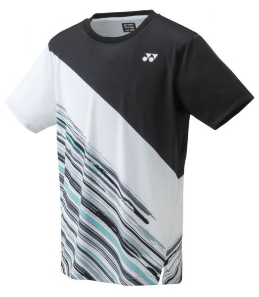 Herren Tennis-T-Shirt Yonex Men's Crew Neck T-Shirt - black