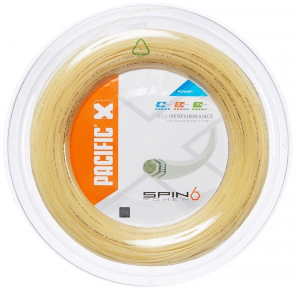 Tennis String Pacific Spin6 Power (200 m)
