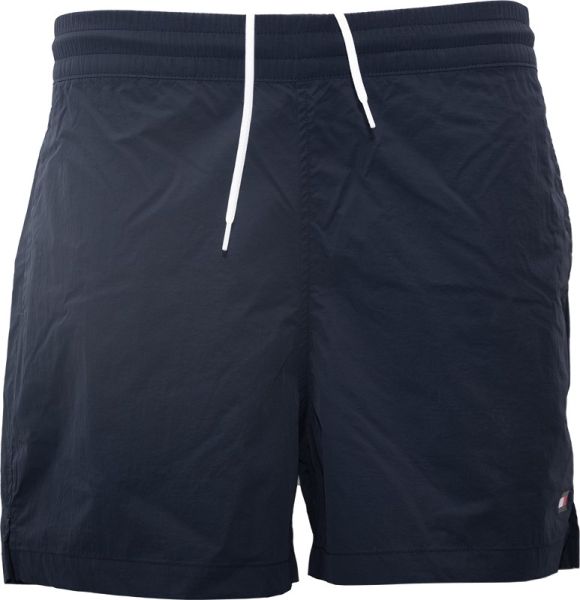 Női tenisz rövidnadrág Tommy Hilfiger Essential Flag Loose Short - dark navy