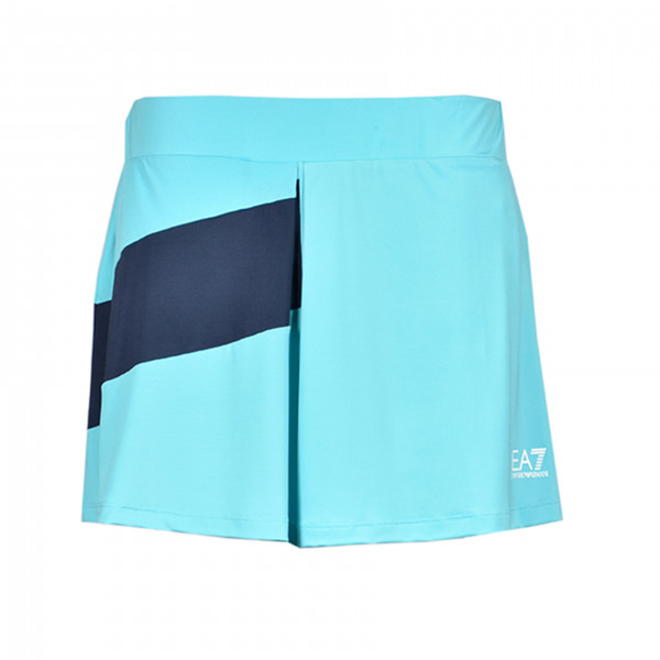 Dámská tenisová sukně EA7 Women Pantskirt - blue curacao