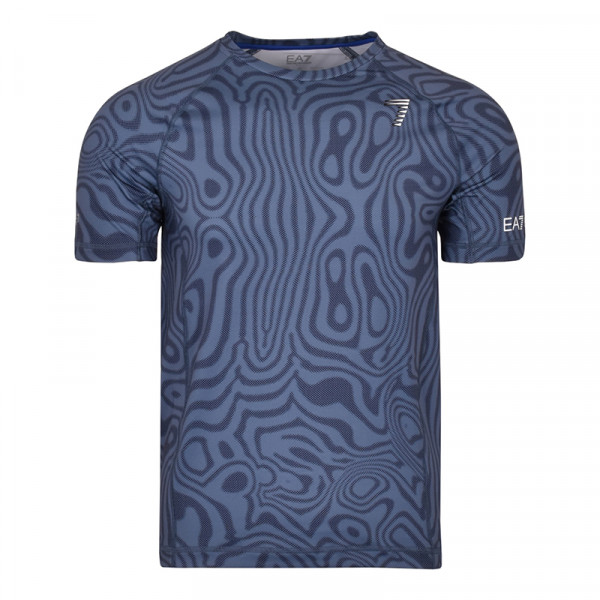 Kompresijas preces EA7 Man Jersey T-Shirt - fancy l.blue