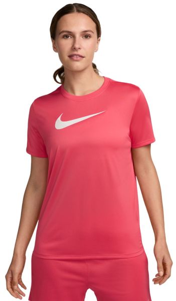 Damen T-Shirt Nike Dri-Fit Graphic T-Shirt - Rosa