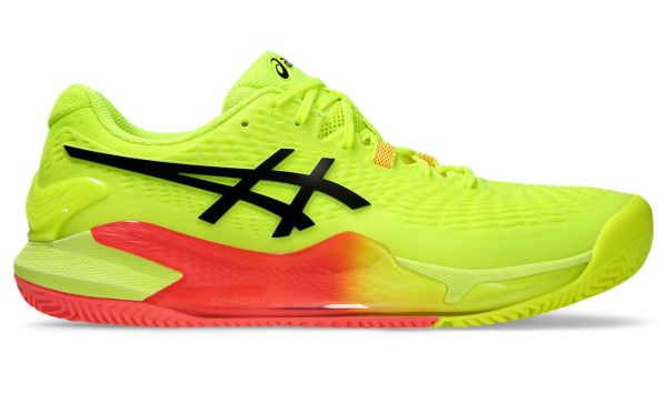 Scarpe da tennis da uomo Asics Gel-Resolution 9 Paris Clay - Giallo