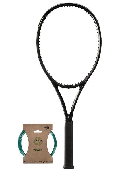 Тенис ракета Wilson Noir Clash 100 V2 + кордаж