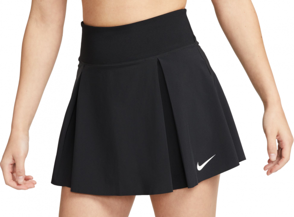 Naiste tenniseseelik Nike Dri-Fit Advantage Club Skirt - black/white
