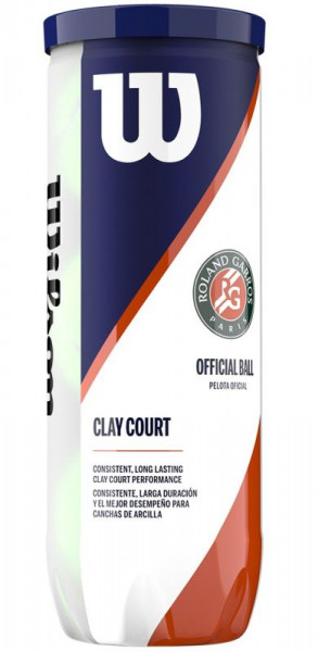Piłki tenisowe Wilson Roland Garros Clay 3B