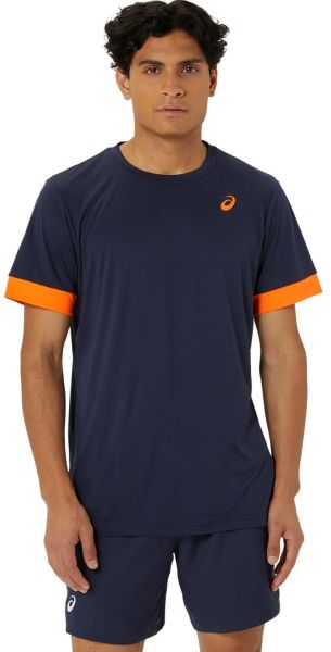 Men's T-shirt Asics Court Short Sleeve - Blue