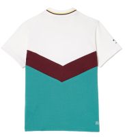 Majica za dječake Lacoste Tennis x Daniil Medvedev Jersey Polo - white/flashy yellow/bordeaux/blue Majica za dječake Lacoste Tennis x Daniil Medvedev Jersey Polo - white/flashy yellow/bordeaux/blue