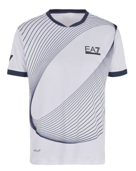 Férfi póló EA7 Man Jersey T-Shirt - white
