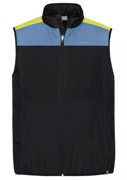 Pánská tenisová vesta Head Endurance Vest M - black/sky blue