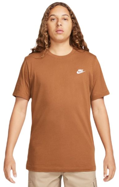 Men's T-shirt Nike Sportswear Club T-Shirt - light british tan