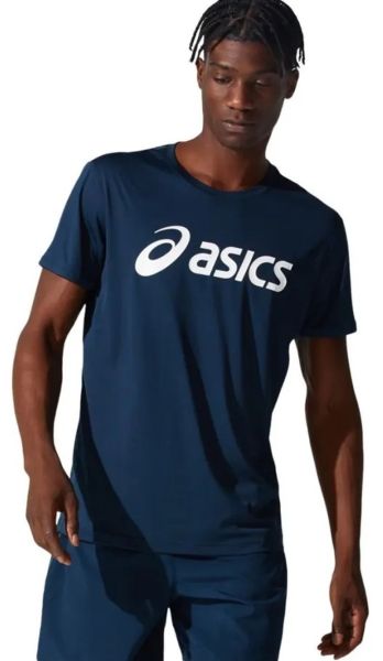 Męski T-Shirt Asics Core Asics Top - french blue/brilliant white