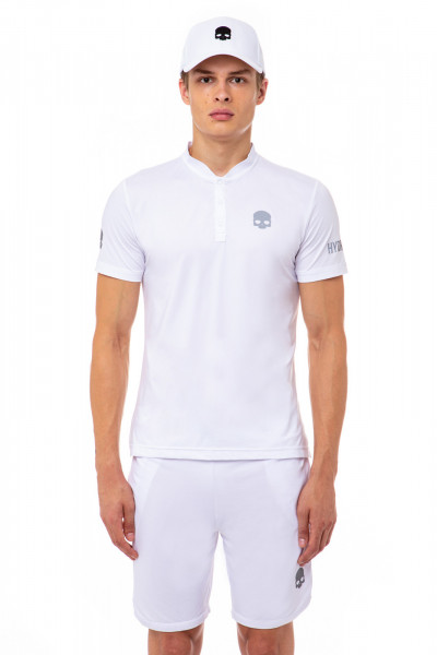 Pánské tenisové polo tričko Hydrogen Tech Serafino Man - white